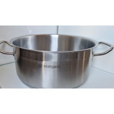 Garnek z pokrywą fi 40cm, niski, 31,4L, H-25cm Garnek z pokrywą fi 40cm, niski, 31,4L, H-25cm